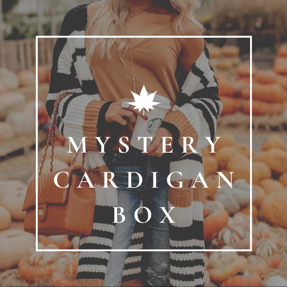 🍁 MYSTERY CARDIGAN BOX 🍁